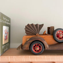 Load image into Gallery viewer, Vintage handmade wooden classic car - Moppet
