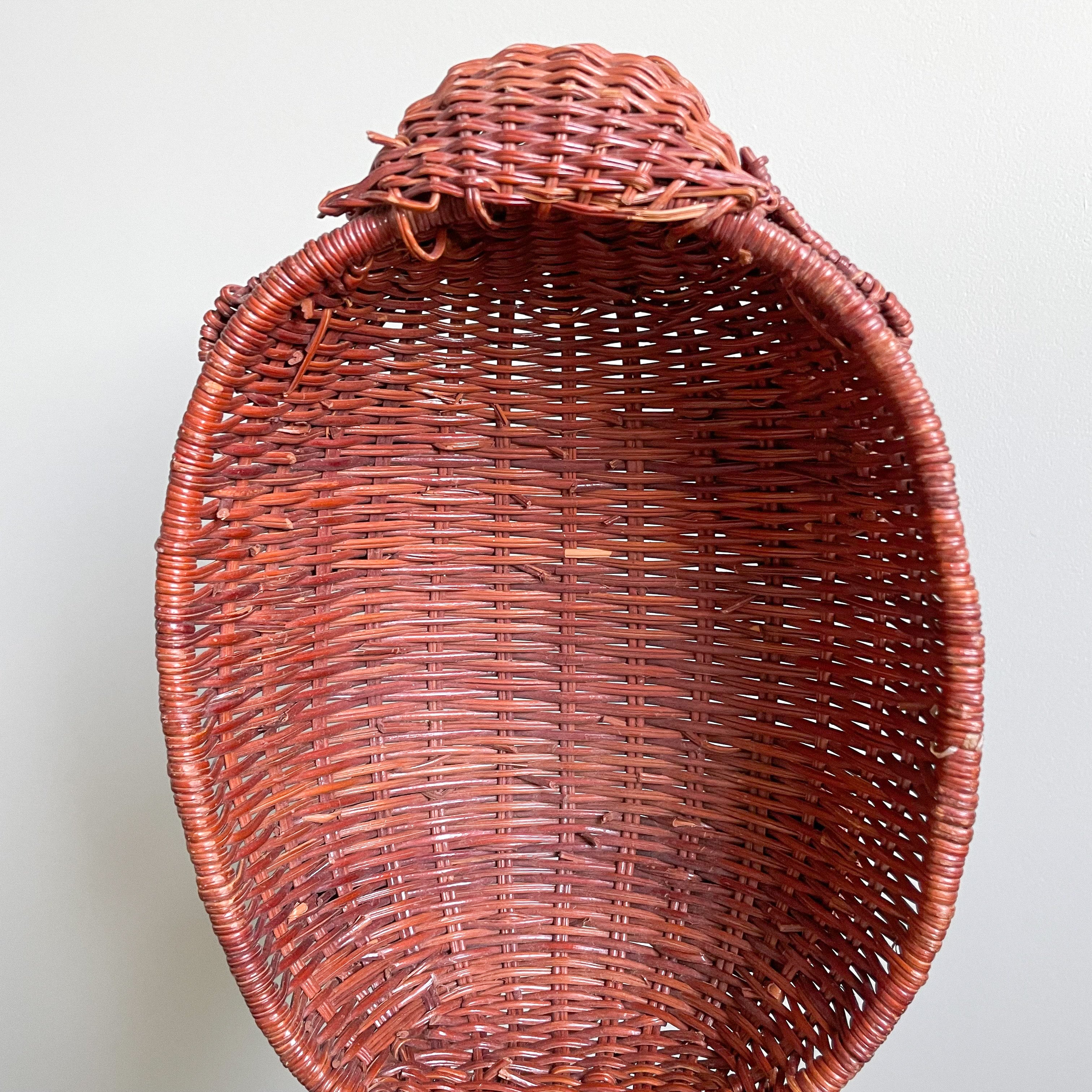 Vintage wicker elephant basket - Moppet