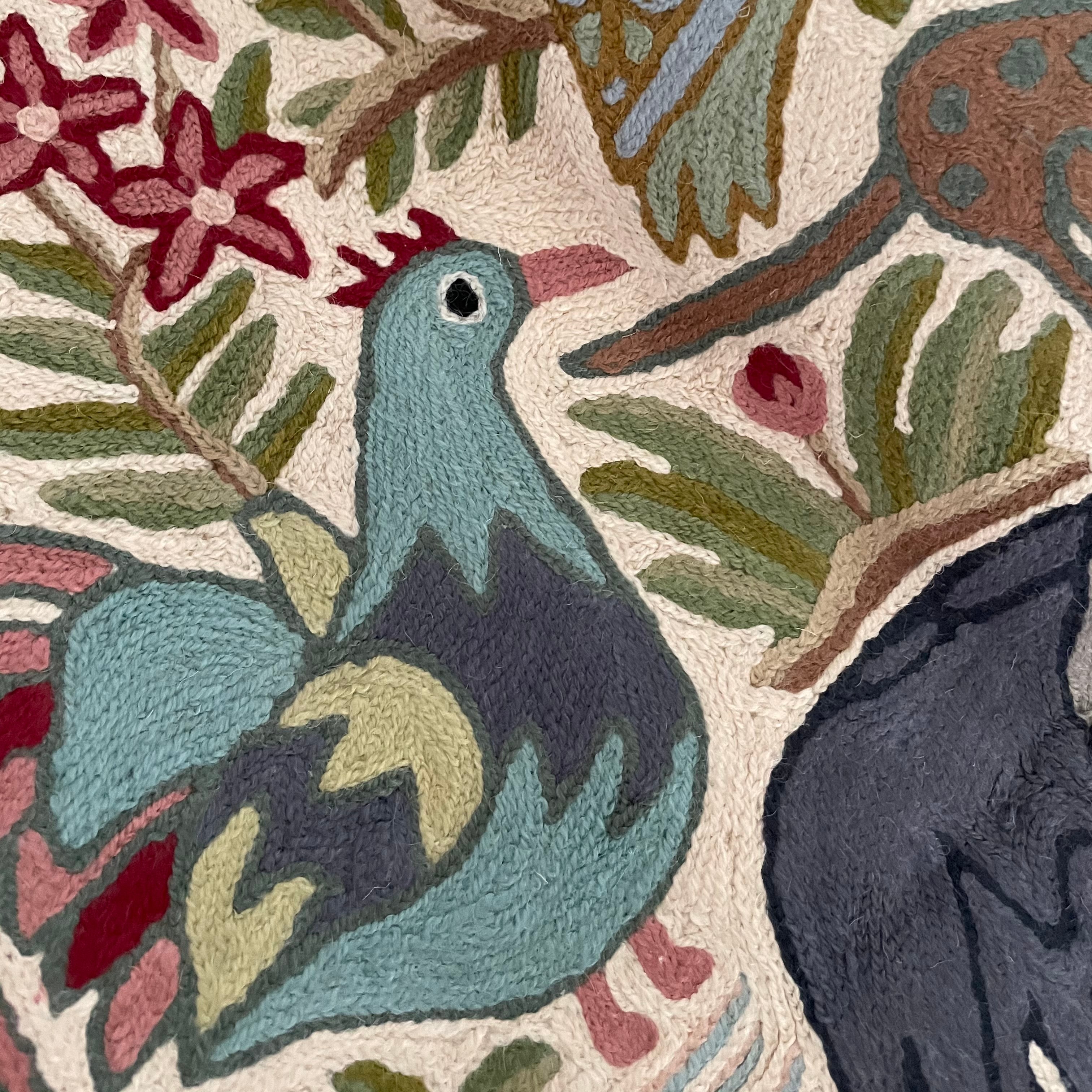 Handmade children’s wall hanging in folk art design | Shalimar - Moppet