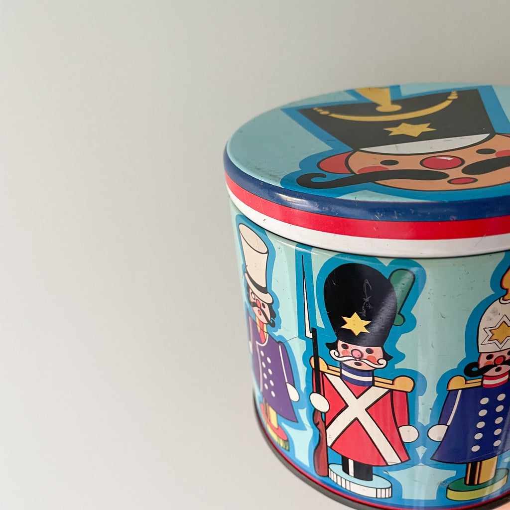 Vintage children’s tin featuring soldier - Moppet