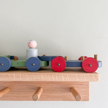Load image into Gallery viewer, Vintage 1950s wooden Escor train, British made - Moppet
