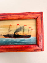 Load image into Gallery viewer, Vintage hand-painted steamliner/ship/boat trinket box - Moppet
