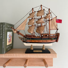 Load image into Gallery viewer, Vintage wooden children&#39;s model sailing ship: &#39;HMS Bounty&#39; - Moppet
